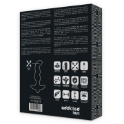 ADDICTED TOYS – MASAJEADOR ANAL CON VIBRACIÓN NEGRO MODELO 2