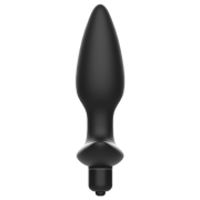 ADDICTED TOYS – MASAJEADOR PLUG ANAL CON VIBRACIÓN NEGRO