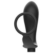 ADDICTED TOYS – ANILLA PENE CON PLUG ANAL CONTROL REMOTO NEGRO RECARGABLE