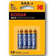 KODAK – MAX SUPER PILA ALCALINA AA LR6 BLISTER*4